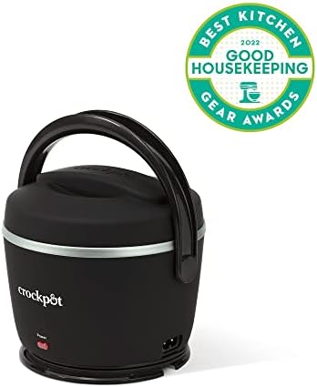Crock-Pot Electric Lunch Box Food Warmer 20oz – Black Signature C119