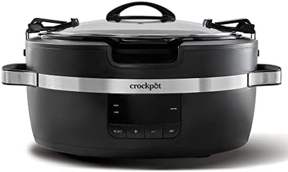 Crock-Pot Thermoshield 6 Quart Slow Cooker with Carry Handles Fresh C138