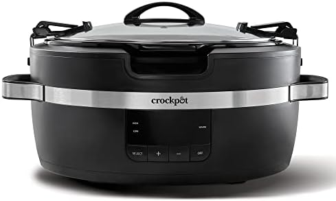 Crock-Pot Thermoshield 6 Quart Slow Cooker with Carry Handles Fresh C138