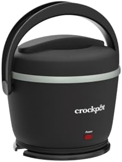 Crock-Pot Electric Lunch Box Food Warmer 20oz – Black Signature C119