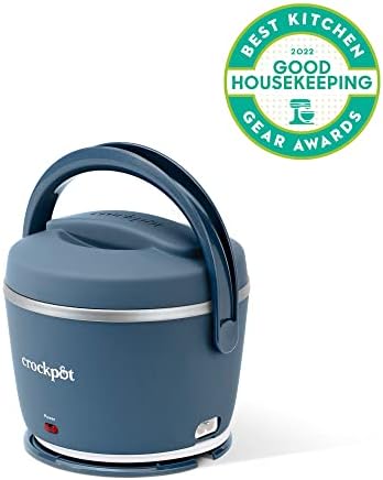 Crock-Pot Electric Lunch Box Food Warmer 20oz – Faded Blue Reserve C141