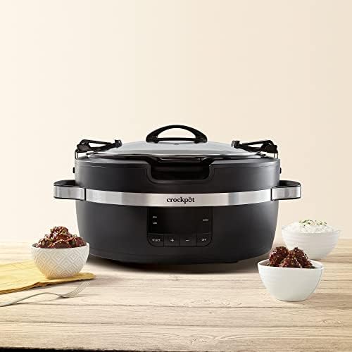 Crock-Pot Thermoshield 6 Quart Slow Cooker with Carry Handles Fresh C138
