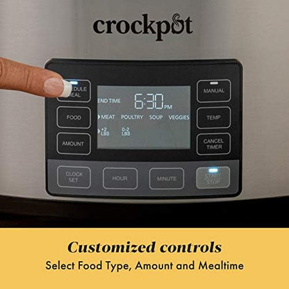 Crock-Pot MyTime 6 Quart Programmable Slow Cooker Select C185