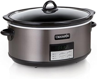 Crock-Pot 8 Quart Programmable Slow Cooker with Auto Warm Prime C192