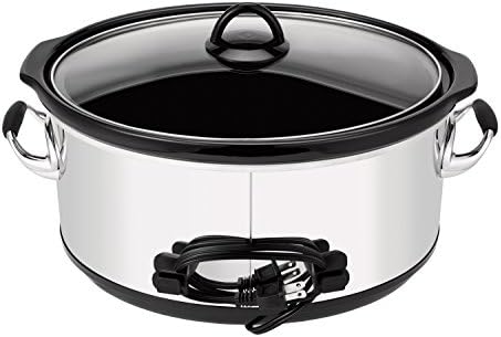 Crock-Pot 7 Quart Programmable Slow Cooker – Polished Platinum Fresh C156