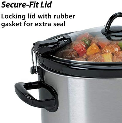 Crock-Pot Cook & Carry 6 Quart Portable Slow Cooker Reserve C173