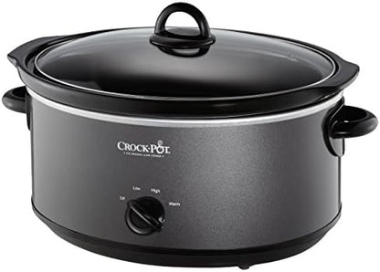 Crock-Pot 7 Quart Slow Cooker – Charcoal Signature C153