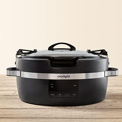 Crock-Pot Thermoshield 6 Quart Slow Cooker with Carry Handles Fresh C138
