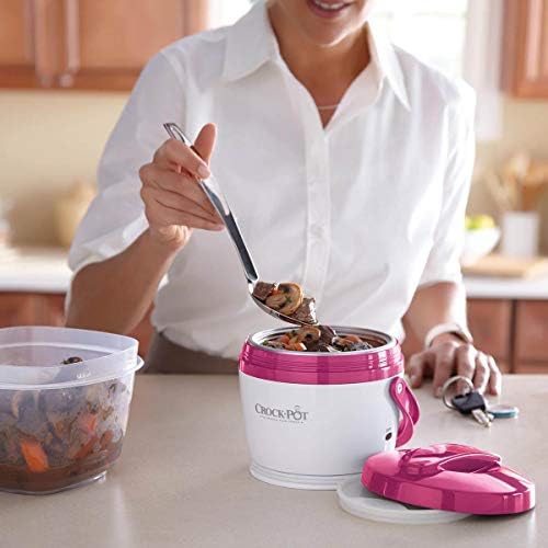 Crock-Pot Lunch Crock Portable Food Warmer 20oz – Pink Choice C178