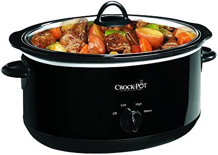 Crock-Pot 8 Quart Manual Slow Cooker – Black Prime C150