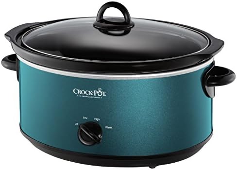 Crock-Pot 7 Quart Manual Slow Cooker – Turquoise Choice C131