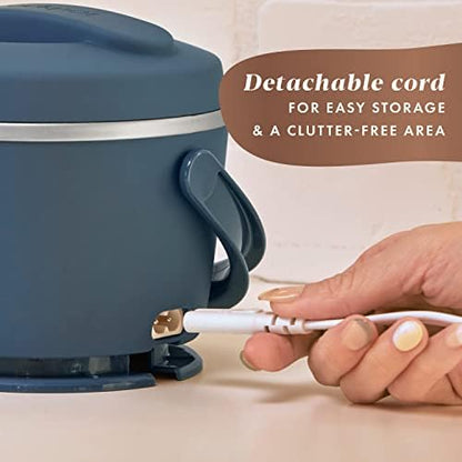 Crock-Pot Electric Lunch Box Food Warmer 20oz – Faded Blue Reserve C141