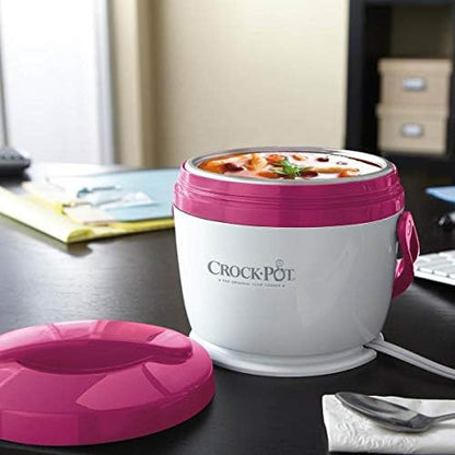 Crock-Pot Lunch Crock Portable Food Warmer 20oz – Pink Choice C178