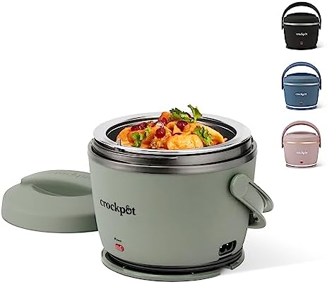 Crock-Pot Portable Electric Lunch Box Food Warmer – Green Fresh C145