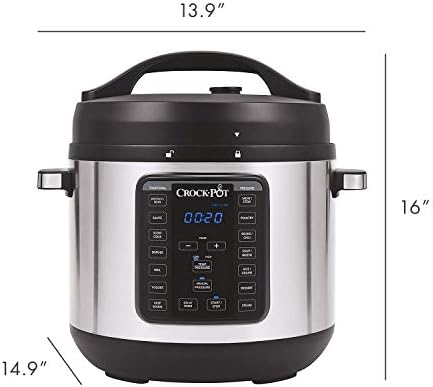 Crock-Pot 8 Quart Express Crock Multi-Use Pressure Cooker Select C148