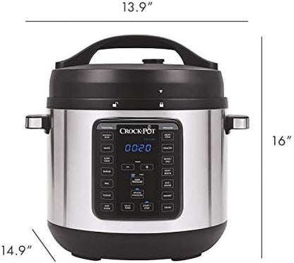 Crock-Pot 8 Quart Express Crock Multi-Use Pressure Cooker Select C148