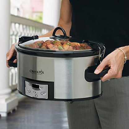Crock-Pot Cook & Carry 6 Quart Programmable Slow Cooker Original C142