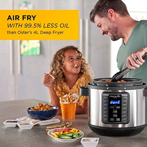 Crock-Pot Express Crisp 8 Quart 10-in-1 Pressure Cooker Choice C172