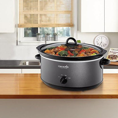 Crock-Pot 7 Quart Slow Cooker – Charcoal Signature C153