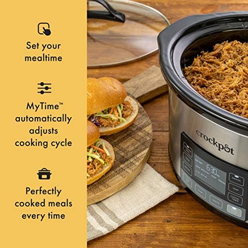 Crock-Pot MyTime 6 Quart Programmable Slow Cooker Select C185