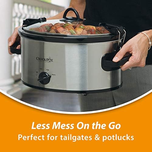 Crock-Pot Cook & Carry 6 Quart Portable Slow Cooker Reserve C173