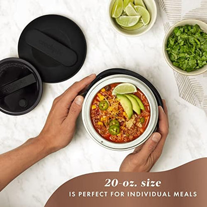 Crock-Pot Electric Lunch Box Food Warmer 20oz – Black Signature C119