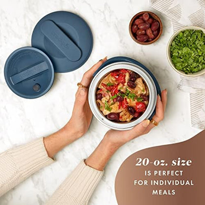Crock-Pot Electric Lunch Box Food Warmer 20oz – Faded Blue Reserve C141