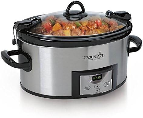 Crock-Pot Cook & Carry 6 Quart Programmable Slow Cooker Original C142