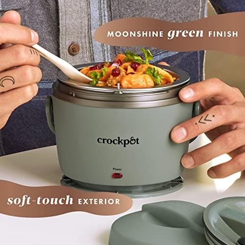 Crock-Pot Portable Electric Lunch Box Food Warmer – Green Fresh C145