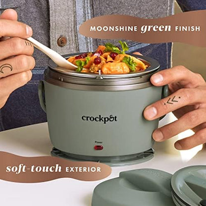 Crock-Pot Portable Electric Lunch Box Food Warmer – Green Fresh C145