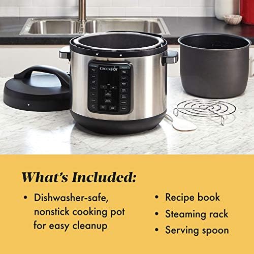 Crock-Pot 8 Quart Express Crock Multi-Use Pressure Cooker Select C148