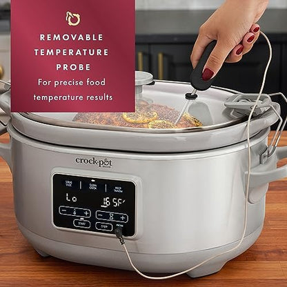 Crock-Pot 7 Quart Programmable Cook & Carry Slow Cooker Plus C161