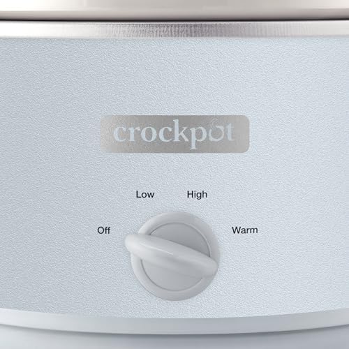 Crock-Pot 4.5 Quart Manual Slow Cooker – Macaroon Blue Original C110