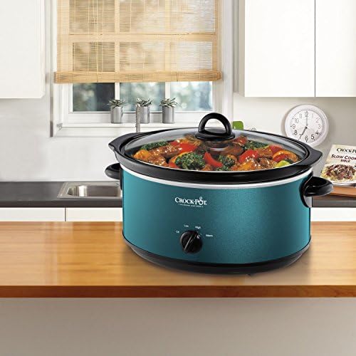 Crock-Pot 7 Quart Manual Slow Cooker – Turquoise Choice C131