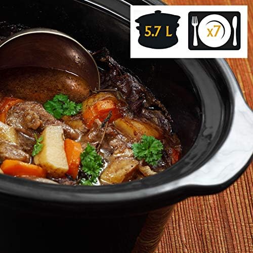 Crock-Pot Cook & Carry 6 Quart Portable Slow Cooker Reserve C173