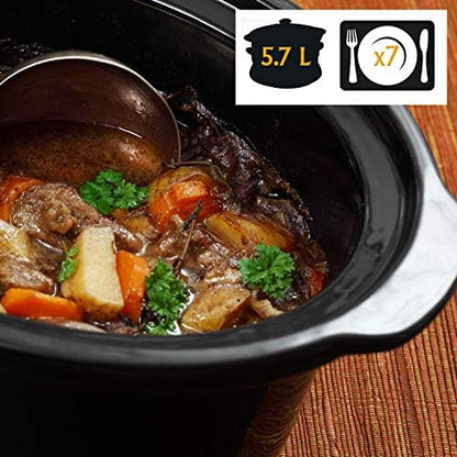 Crock-Pot Cook & Carry 6 Quart Portable Slow Cooker Reserve C173