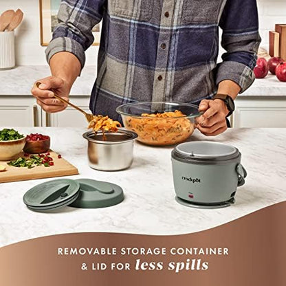 Crock-Pot Portable Electric Lunch Box Food Warmer – Green Fresh C145