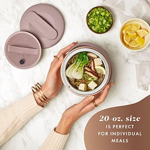 Crock-Pot Electric Lunch Box Food Warmer 20oz – Blush Pink Prime C186