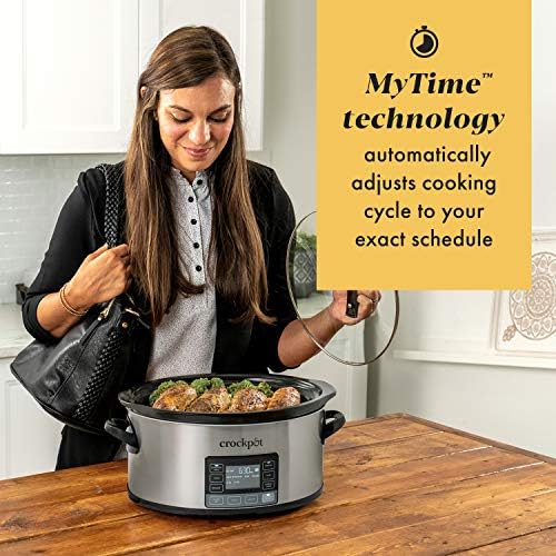Crock-Pot MyTime 6 Quart Programmable Slow Cooker Select C185