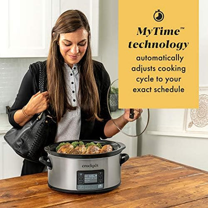 Crock-Pot MyTime 6 Quart Programmable Slow Cooker Select C185