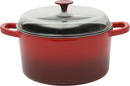 Crock-Pot 3 Quart Enameled Cast Iron Dutch Oven – Aqua Reserve C196