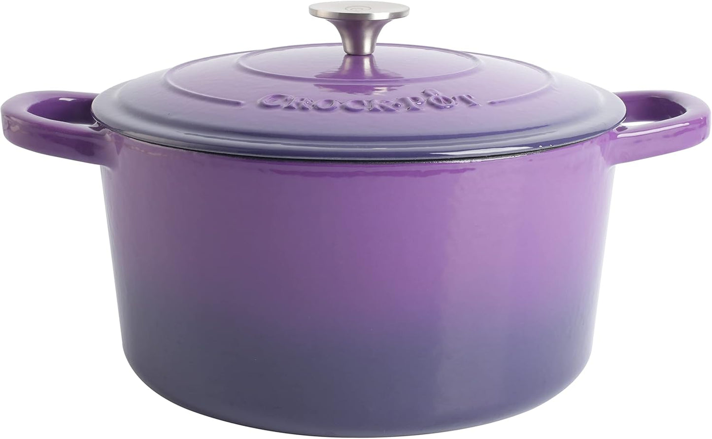 Crock-Pot 3 Quart Enameled Cast Iron Dutch Oven – Aqua Reserve C196