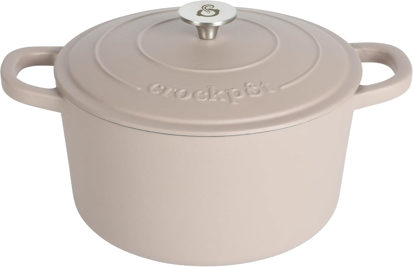 Crock-Pot 3 Quart Enameled Cast Iron Dutch Oven – Aqua Reserve C196
