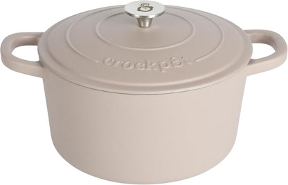 Crock-Pot 3 Quart Enameled Cast Iron Dutch Oven – Aqua Reserve C196