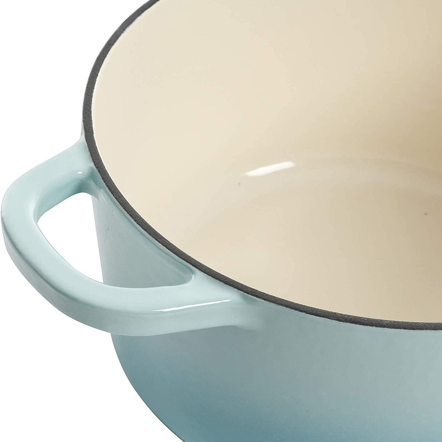 Crock-Pot 3 Quart Enameled Cast Iron Dutch Oven – Aqua Reserve C196