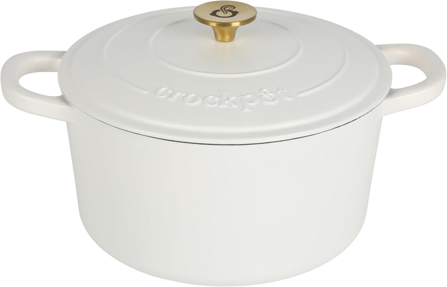 Crock-Pot 3 Quart Enameled Cast Iron Dutch Oven – Aqua Reserve C196