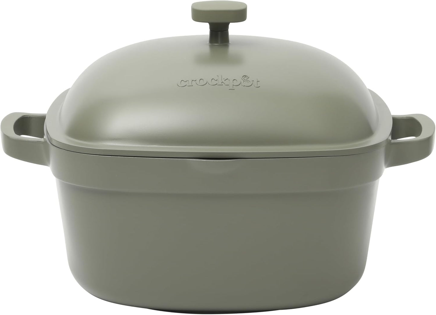 Crock-Pot 3 Quart Enameled Cast Iron Dutch Oven – Aqua Reserve C196