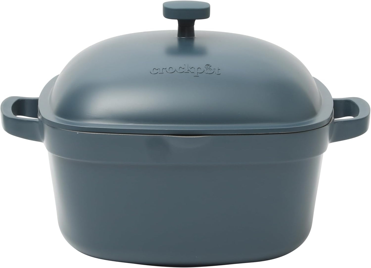 Crock-Pot 3 Quart Enameled Cast Iron Dutch Oven – Aqua Reserve C196