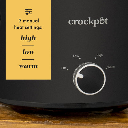 Crock-Pot 2 Quart Mini Slow Cooker – Classic Compact Cooker Original C110