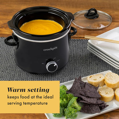 Crock-Pot 2 Quart Mini Slow Cooker – Classic Compact Cooker Original C110